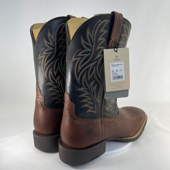 Ariat Sport Western Wide Square Toe 10029755 | Men\'s 13 EE Wide | NEW